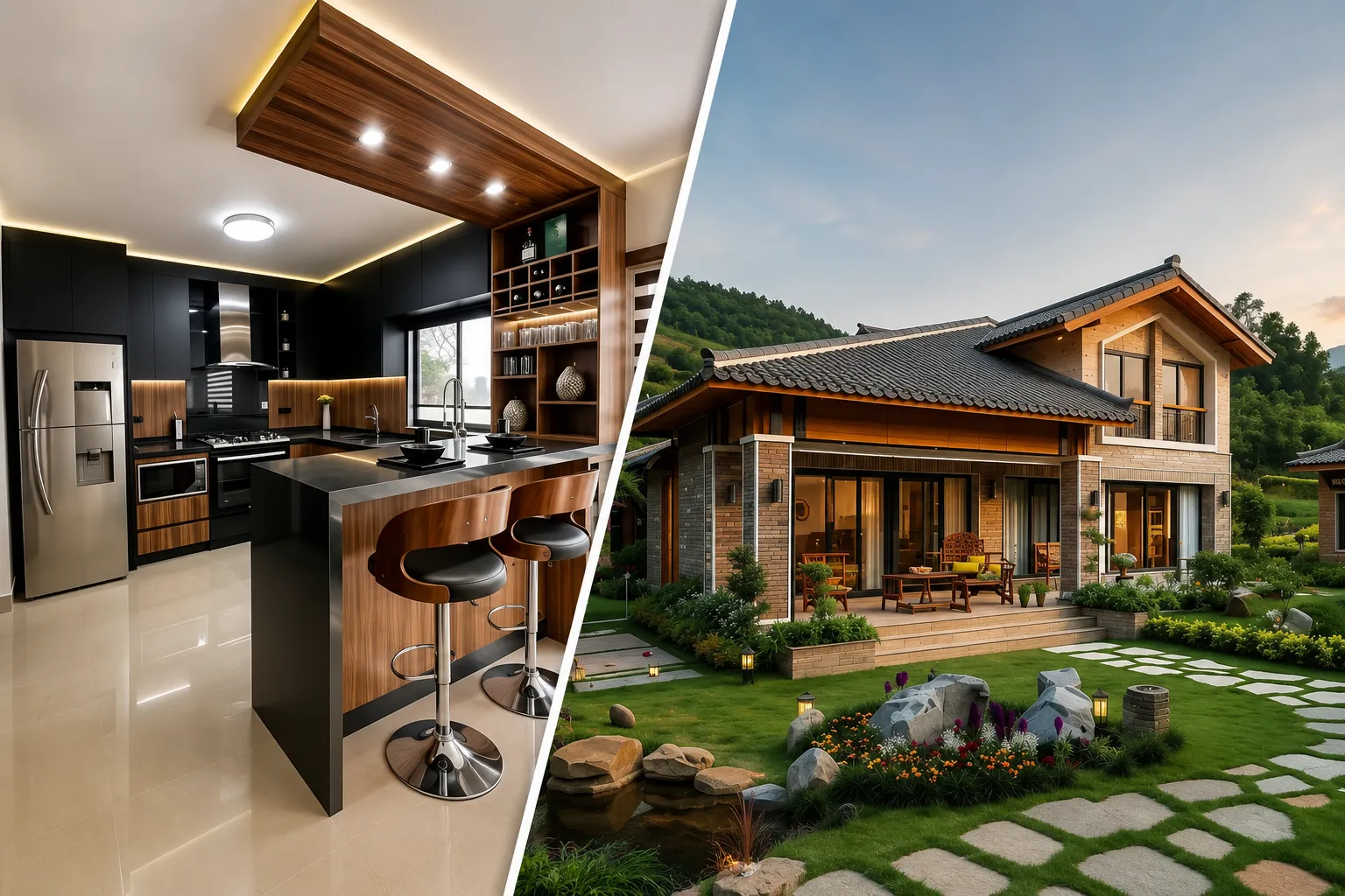 Diseño de interiores y acabados exteriores